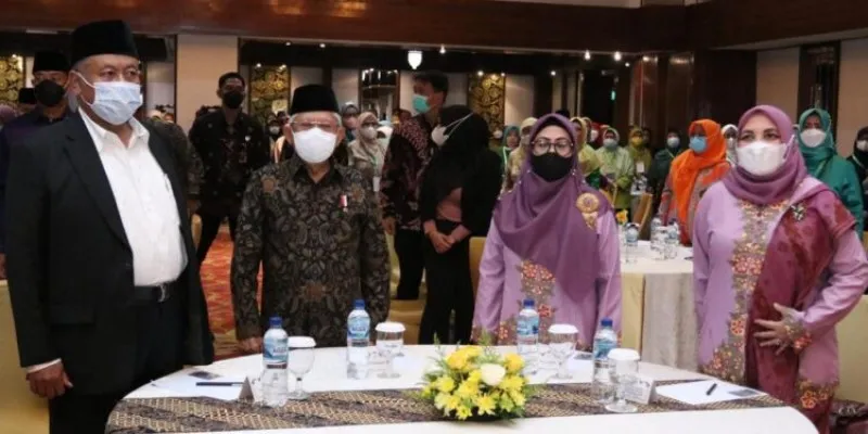 Waketum MUI KH Marsudi Syuhud bersama Wakil Presiden KH Ma'ruf Amin. (ist)