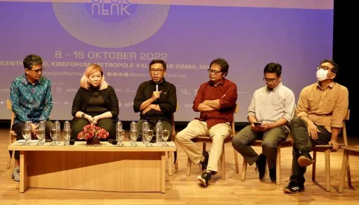 Acara konferensi pers Madani International Film Festival 2022