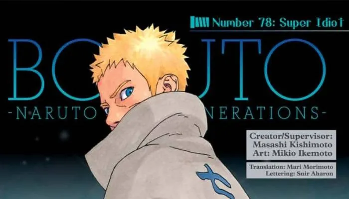 Manga Boruto Chapter 78