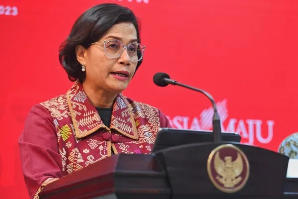 Menteri Keuangan, Sri Mulyani umumkan jadwal pencairan THR ASN 2024. (ist)