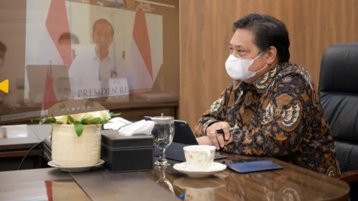 Menteri Koordinator Bidang Perekonomian Airlangga Hartarto .(ekon.go.id)