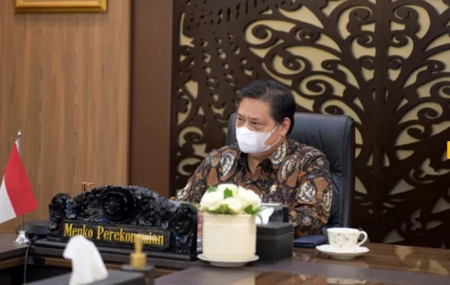 Menteri Koordinator Bidang Perekonomian Airlangga Hartarto .(ekon.go.id)