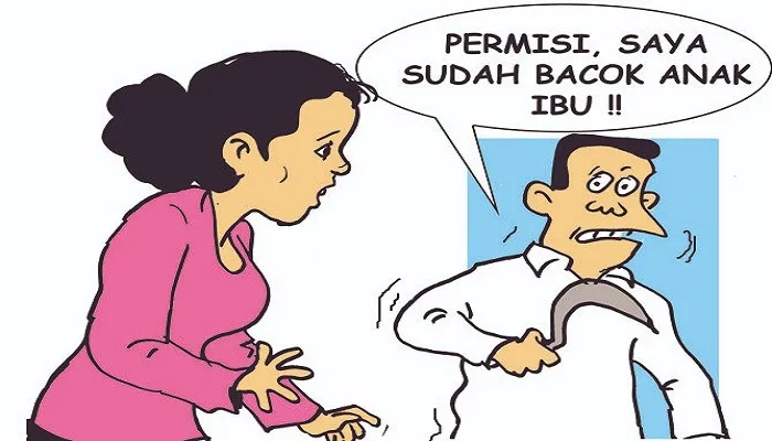 Ilustrasi Pengantin 'Generasi Nah Ini Dia Penerus' Ngamuk ke Bekas Pacar Istri. (ucha)