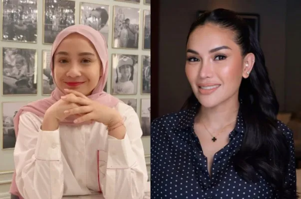 Sempat disinggung soal Wanda Hara pakai cadar oleh Nikita Mirzani, Nagita Slavina akhirnya ikut mendoakan Wanda Hara.(Instagram/@raffinagita1717, @nikitamirzanimawardi_172)