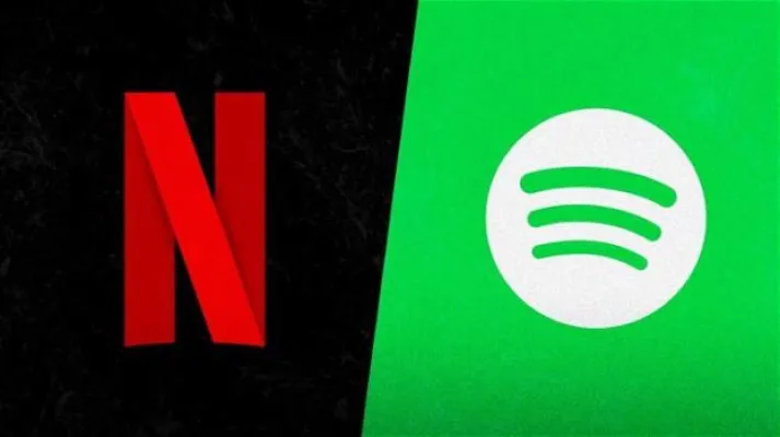 Tarif PPN 12 persen mulai 2025, pelanggan Netflix dan Spotify merasakan dampaknya. (Pinterest)