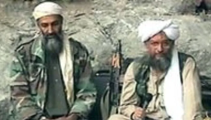 Osama Bin Laden dan Ayman Al Zawahiri,