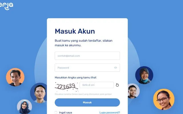 Ilustrasi login dashboard Prakerja. (Dok. Prakerja)