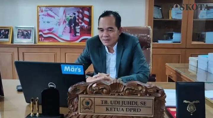 Ketua DPRD Pandeglang, Tubagus Udi Juhdi. (Foto: Samsul Fatoni).