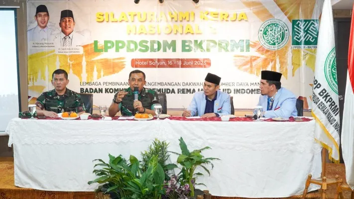 Pangdam Jaya/Jayakarta Mayjen TNI Mohamad Hasan sebagai narasumber pada acara  Silaknas II tahun 2023. (ist)