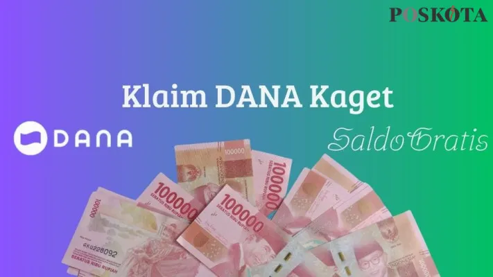 Klaim saldo DANA gratis Rp154.000 langsung cair hari ini, Selasa, 1 Oktober 2024. (Poskota/Dindin Ahmad Saputra)