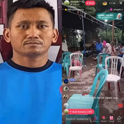 Pegi Setiawan Bebas dari Kasus Pembunuhan Vina Usai Gugatan Praperadikan Dikabulkan, Warga Cirebon Gelar Syukuran. (Kolase tangkap layar TikTok Shendri)