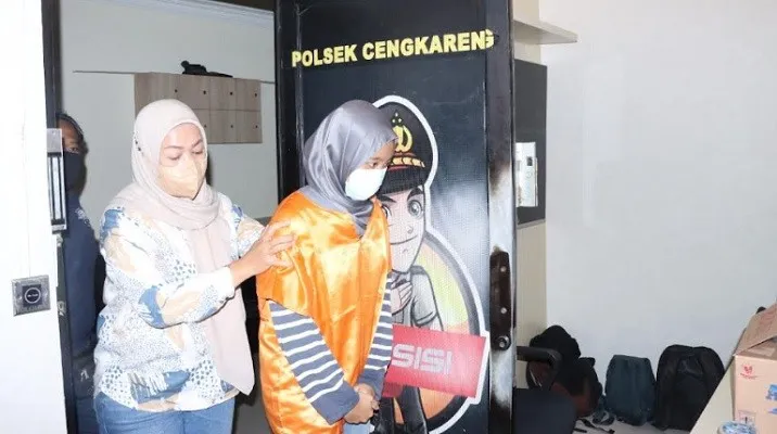 Terdduga pelaku pembunuhan terhadap Dini Nurdiani, warga Cengkareng, Jakbar. (Ist)