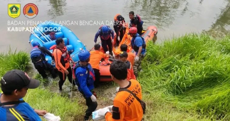 Pemancing Ditemukan Tewas di Sungai Cariu Bogor.(Ist)