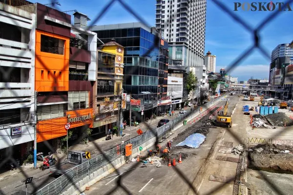 Progres Pembangunan MRT Fase 2 CP203 