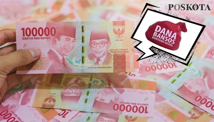 Cek wilayah penyaluran dana bansos Rp500.000 PKH Plus bagi KPM yang menerima. (Poskota/Insan Sujadi)