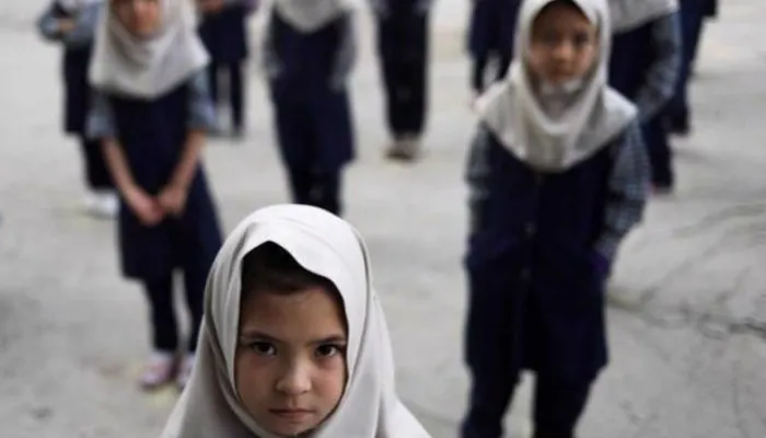 Sekolah bagi anak perempuan Afghanistan.