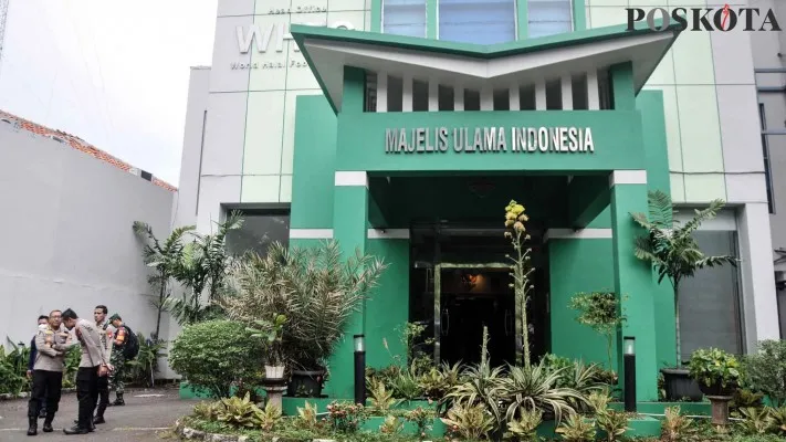 Penembakan terjadi di Kantor Majelis Ulama Indonesia (MUI) di Jakarta Pusat, 1 orang tewas saat kejajdian. (dok poskota)