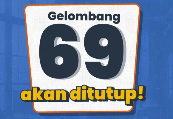 Penutupan pendaftaran Prakerja gelombang 69 2024. (@prakerja.go.id)