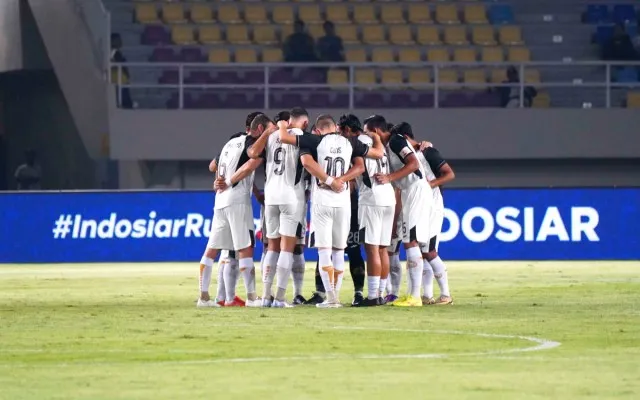 Potret pemain Persija Jakarta saat berlaga di lapangan. (Dok. Persija)