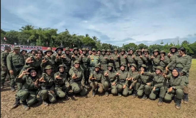 Peserta  Diklat Pembentukan Polhut  Tahun 2022.(Ist)