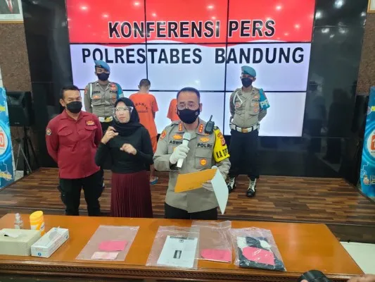 Polrestabes Bandung berhasil amankan 3 tersangka kasus bocah 14 tahun yang diperkosa dan dijual/humas Polri