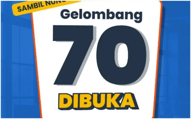 Rp4.200.000 masuk dompet elektronik dari Pemerintah untuk Anda dengan NIK e-KTP dan KK yang lolos seleksi, cek infonya! (Instagram/@prakerja.go.id)