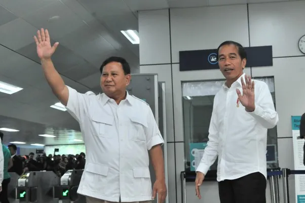 Presiden Joko Widodo dan Prabowo Subianto. (dok. Setkab RI)