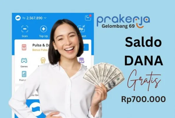 NIK KTP Anda Terdata Dalam List Penerima Saldo DANA Rp700.000 Gratis Lewat Pemerintah (Edited by Putri Aisyah Fanaha)