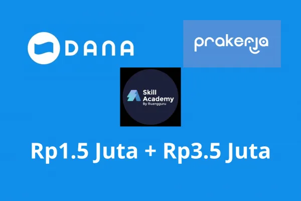 Untung banget! DANA gratis Kartu Prakerja gelombang 66 total dapat Rp5 juta, gimana caranya? (dok. Pribadi/Audie Salsabila Hariyadi)