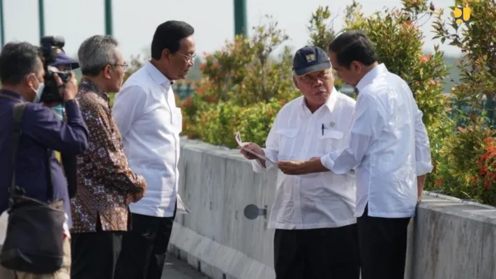 Presiden resmikan Jembatan Kretek 2. (ist)