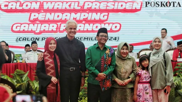 Mahfud Md Resmi Menjadi Bakal Cawapres Pendamping Ganjar Pranowo