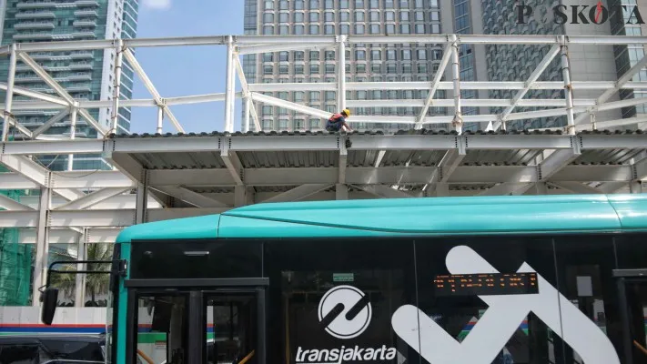 Ilustrasi revitalisasi halter Transjakarta. (foto: poskota)