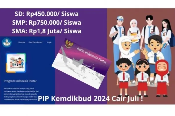 Juli 2024, saldo gratis Rp1.800.000 dana Program Indonesia Pintar Kemdikbud masuk rekening SimPel, cek sekarang!(POSKOTA)