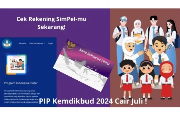 Rp1.800.000 dana gratis dari bantuan PIP Kemdikbud 2024 tahap 2 cair ke rekening, nomor induk kamu terdaftar jadi penerima, buktikan sendiri!(POSKOTA)