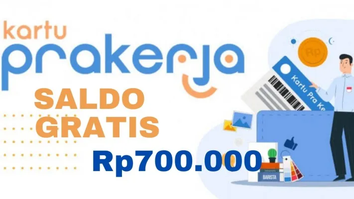 Tanpa aplikasi tambahan, klaim saldo DANA gratis Rp700.000 dari pelatihan Prakerja Gelombang 65.