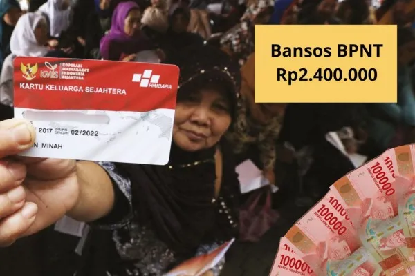 Cek bansos BPNT Desember 2024 cair Rp400.000. (Kemenko PMK)