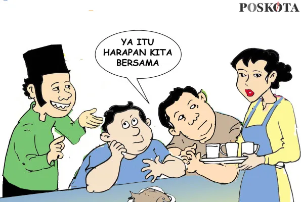 Obrolan Warteg: Merebak Beragam Tuntutan. (Poskota/ Yudhi Himawan)