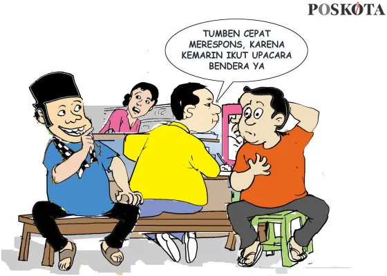 Obrolan Warteg: Yang Penting Dapat Berkat. (Poskota/ Yudhi Himawan)