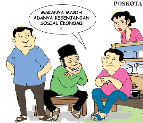 Obrolan Warteg: Kalau Sudah Naik, Susah Turun. (Poskota/ Yudhi Himawan)