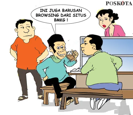 Ilustrasi Obrolan Warteg. (Poskota/Yudhi Himawan)