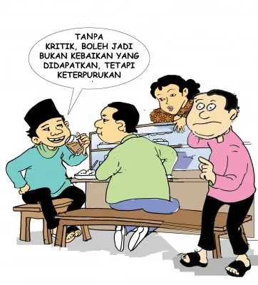 Ilustrasi Obrolan Warteg. (Poskota/Yudhi Himawan)