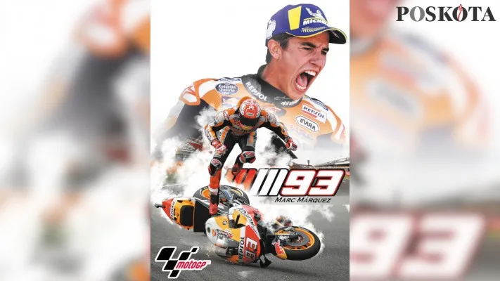 Jatuh Bangunnya Marc Marquez. (Foto/Ilustrasi/Poskota.co.id)