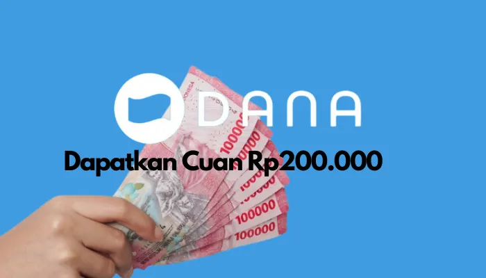 Dapatkan saldo DANA Gratis dari Link DANA Kaget yang dibagikan oleh Poskota. Begini caranya. (kemensos/edited Dadan)