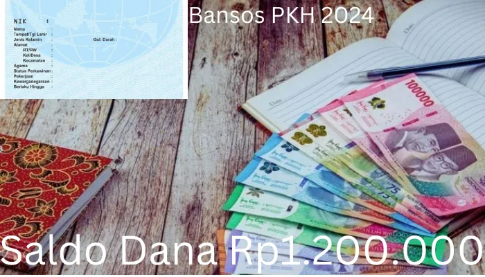 NIK e-KTP atas nama Anda telah terpilih sebagai penerima saldo dana Rp1.200.000 dari subsidi bansos PKH 2024. (Poskota/Gabriel Omar Batistuta)