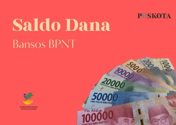 Intip informasi mengenai saldo dana Rp400.000 dari bansos BPNT untuk pemilik NIK KTP. (Foto: canva, pixabay/ edited by Fia Afifah)