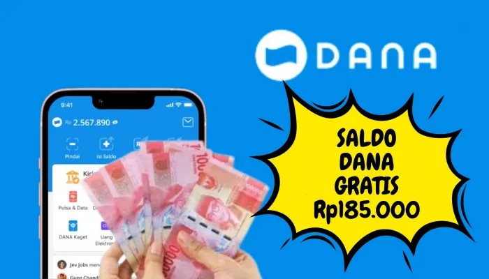 Dapatkan Saldo DANA Gratis Rp150.000 dari Aplikasi Penghasil Uang Terbaru Pasti Cair Langsung ke Dompet Elektronik! (PosKota/Nur Rumsari)