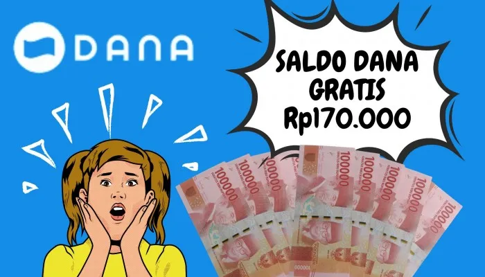 Klaim saldo DANA Rp170.000 Gratis Langsung Masuk Rekening, Cek di Sini! (PosKota/Nur Rumsari)