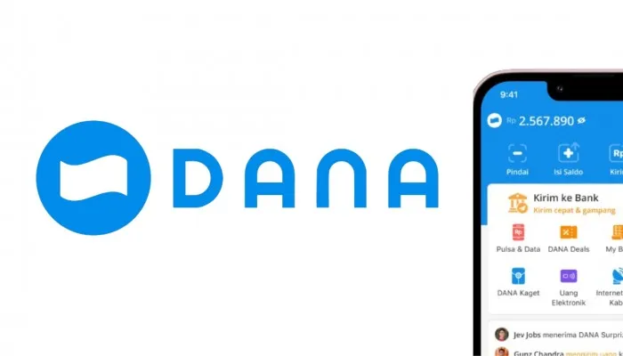 Fitur DANA Kaget di aplikasi dompet digital DANA (PosKota/ Nur Rumsari)