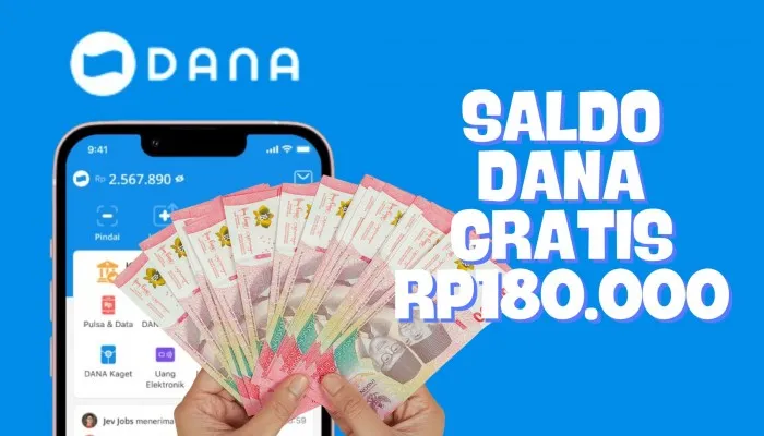 Dapatkan Cuan dengan Aplikasi Penghasil Saldo DANA Rp180.000 Langsung ke Dompet Elektronik Anda! (PosKota/Nur Rumsari)