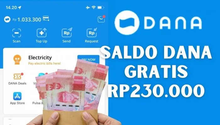 Link DANA Kaget Malam Ini 22 Maret 2025, Tarik Saldo DANA Gratis Rp230.000.(PosKota/Nur Rumsari)